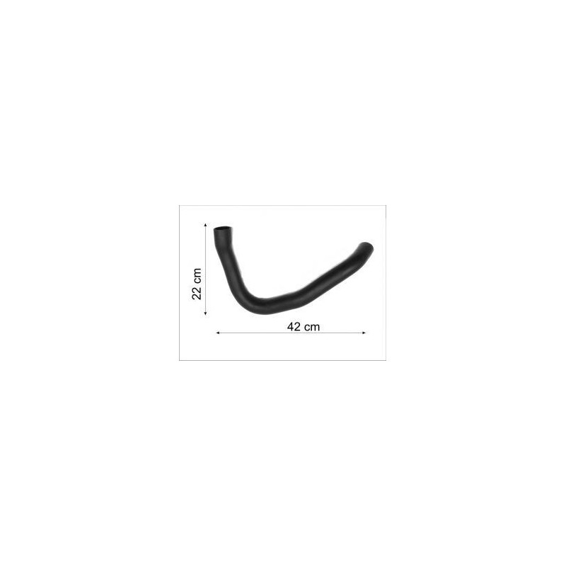 FORD TAUNUS 2.0 - 2.3 RADIADOR INFERIOR