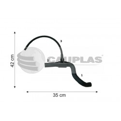 VW CADDY RADIADOR SUPERIOR