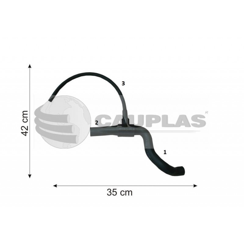 VW CADDY RADIADOR SUPERIOR