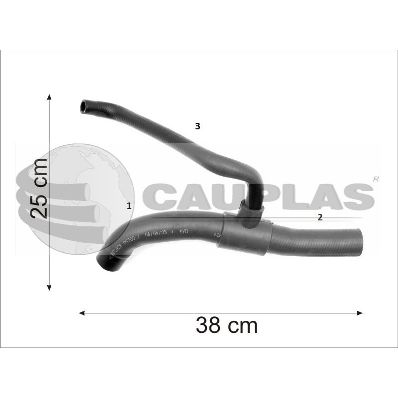 FIAT - DUNA, FIAT - UNO I (1987/2004) 1.5 RADIADOR INFERIOR