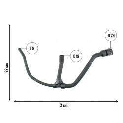 CHEVROLET ONIX-PRISMA 1.4-SPIN 1.8 SALIDA CALEFACCION