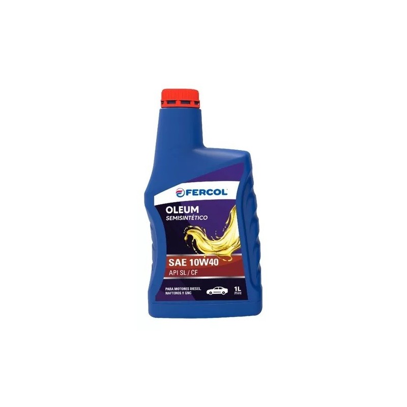 OLEUM  10W40 SEMI SINTETICO X 1L