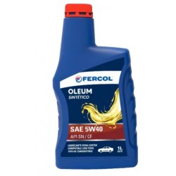 OLEUM SINTETICO  5W40  X 1 LTS.