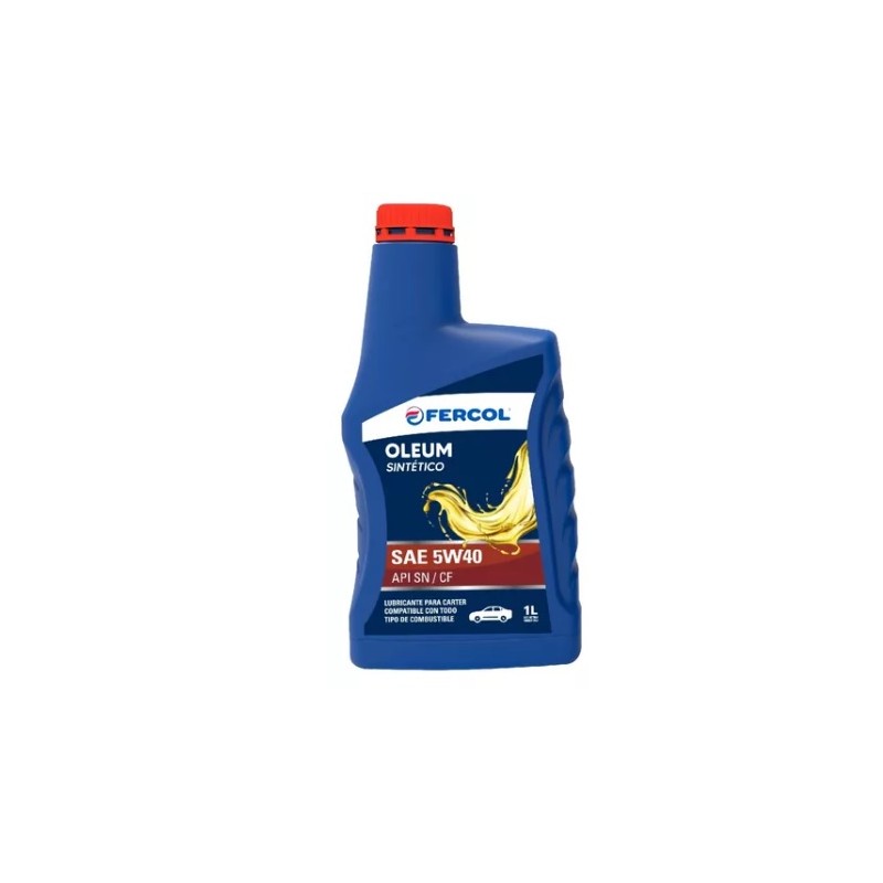 OLEUM SINTETICO  5W40  X 1 LTS.
