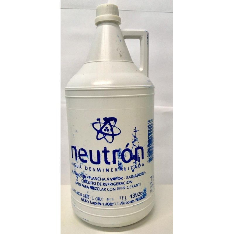 AGUA DESTILADA PACK DE 6 UNIDADES X 2LTS