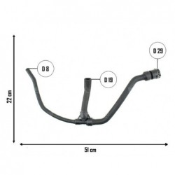 CHEVROLET ONIX-PRISMA 1.4-SPIN 1.8 SALIDA CALEFACCION
