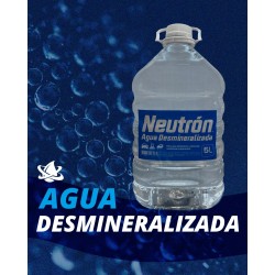 AGUA DESTILADA X 5L BIDON PET