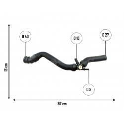 VW BORA-GOLF-AUDI A3 VASO DE EXP SUP 1.6MI - 1.9 TDI