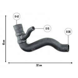 MERCEDEZ BENZ RADIADOR INFERIOR