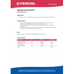 HIDRAROJO X 20 L  ( ATF )
