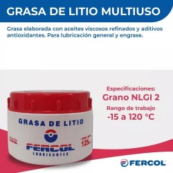 GRASA DE LITIO X 125 GRS.