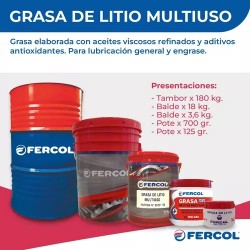 GRASA DE LITIO X 125 GRS.