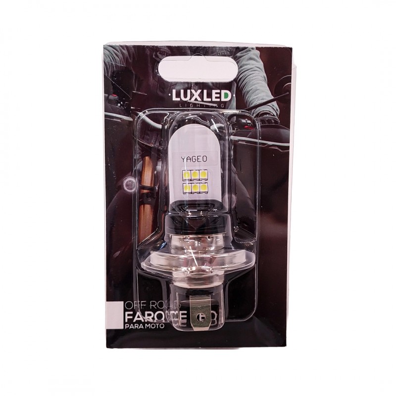 LED MOTO H4 CON 6 LED SMD 12V 10 WATTS