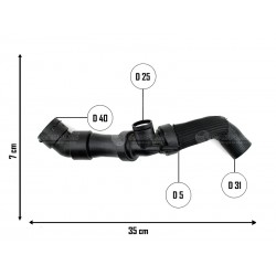 VW POLO 1.6 16V RADIADOR SUP