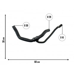 RENAULT CLIO II K4M RAD INF BIFURCADA