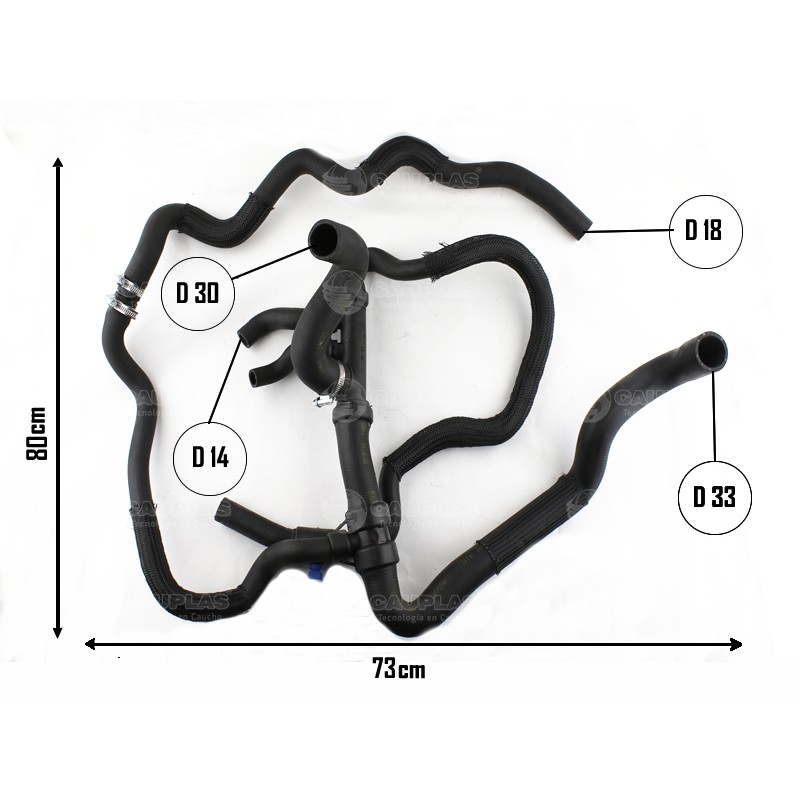 RENAULT DUSTER RAD INFERIOR BIFURC COMPLETA