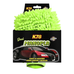 Manopla dual microfibra