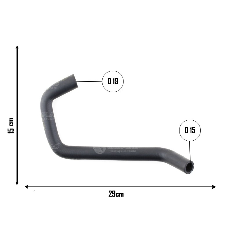 VW GOL - SAVEIRO AB9 1.6 SALIDA CALEFACCION