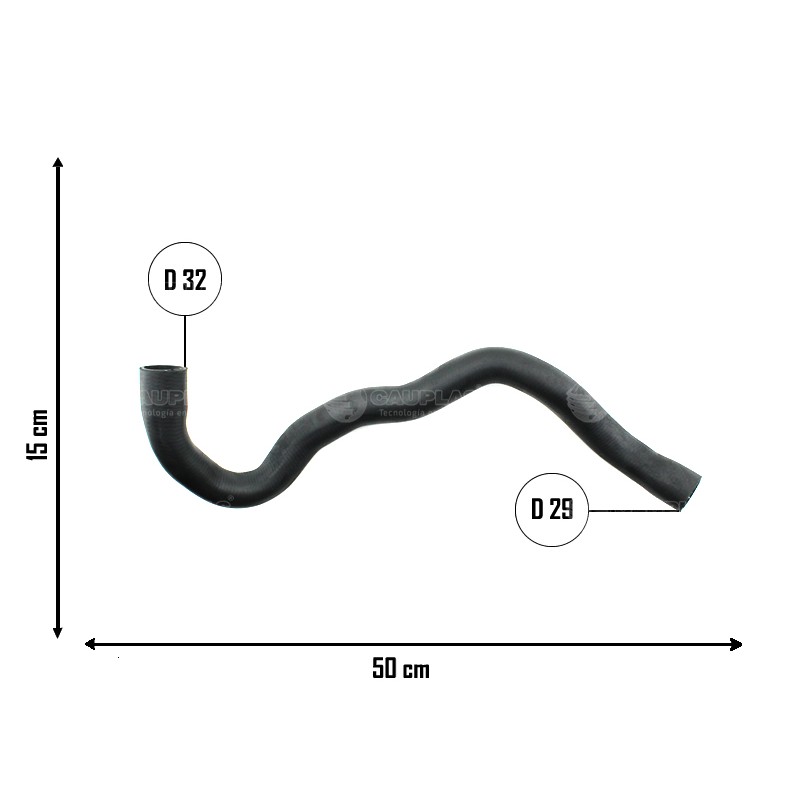 VW FOX RADIADOR INF 1.0 - 1.6