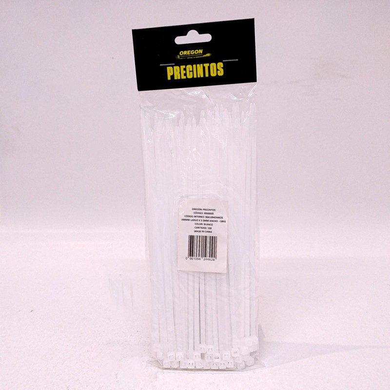 PRECINTO NEGRO 2.4 X 100 MM X 100